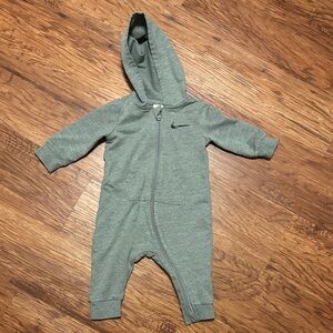 Nike Hooded Infant Boys’ Coverall Grey 6 Months